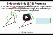 Basics Of Triangle Congruence Postulates Video Link