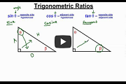 Right Triangle Trigonometry Part 1 Video Link